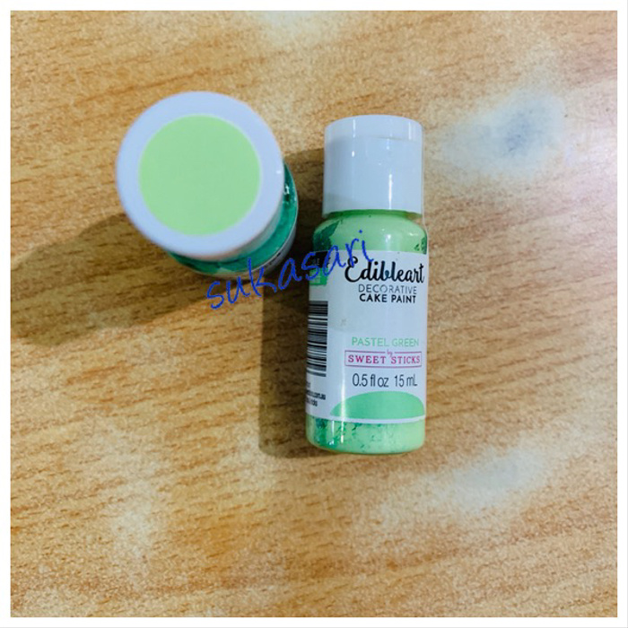 

Edible art paint 15 ML Pastel Green