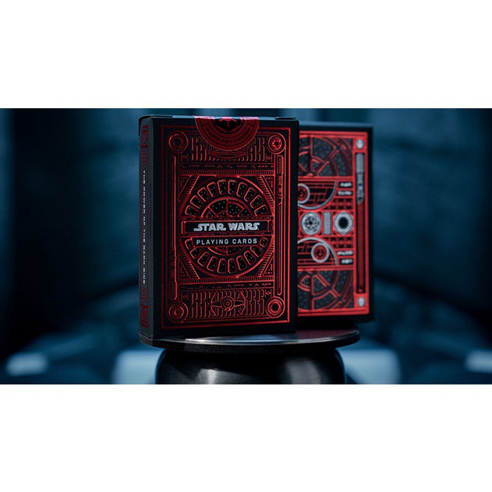 theory11 STAR WARS DARK SIDE RED playing card kartu remi poker sulap