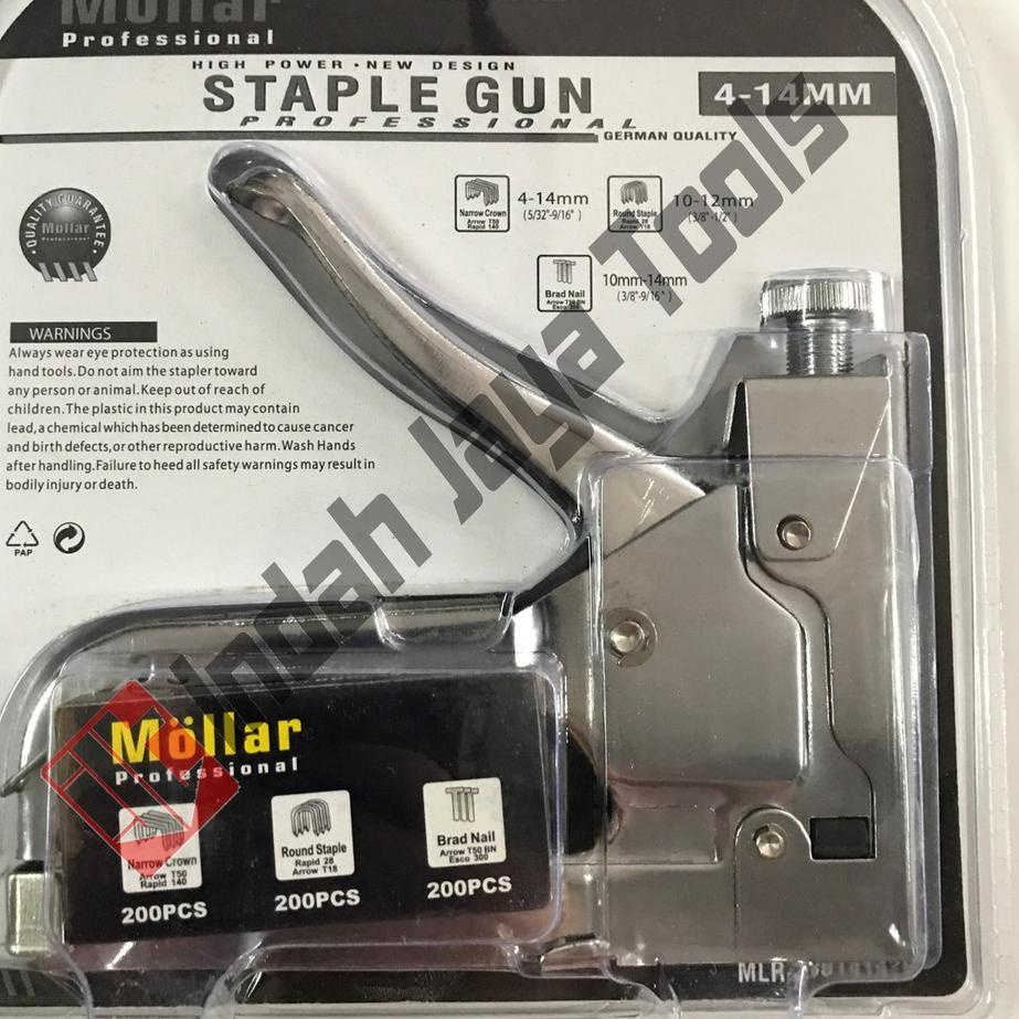 

○ Staples Gun Tacker Mollar 3 in 1 / Staple Jok Tembak Hekter 3 Way ☪