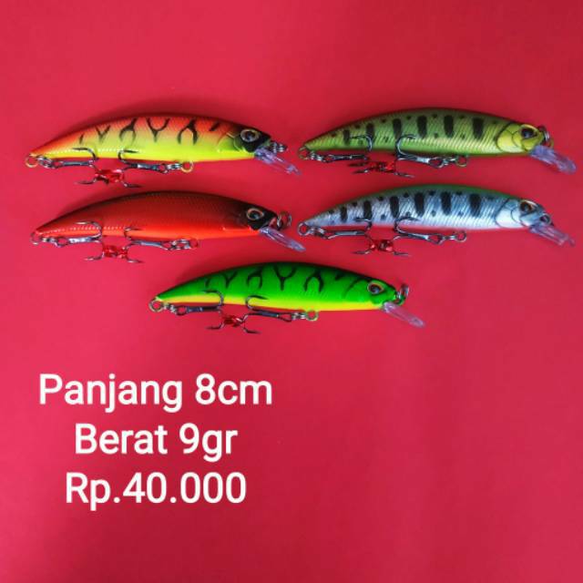 Duo Ryuki 80s Copy an Panjang 8cm Berat 9gr