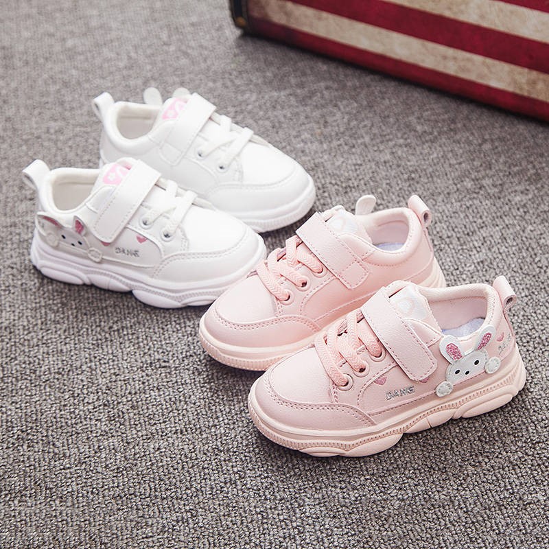 HappyOliver DANGXIA BUNNY Sepatu Anak Perempuan Sneakers Untuk Sekolah Berkualitas Import