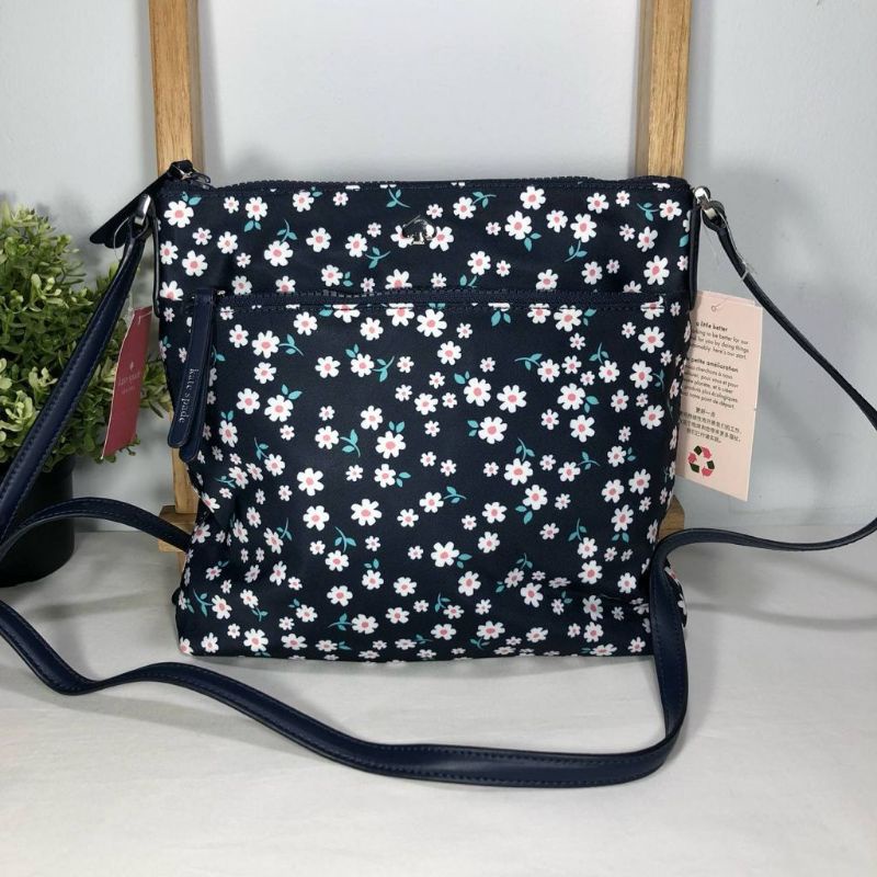Kate Spade Flat Crossbody Jae Blue Multi