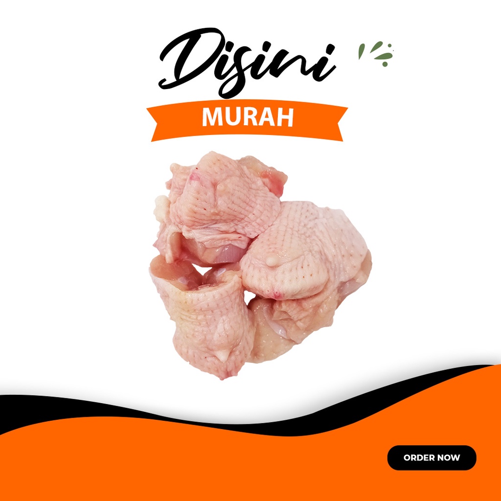 

brutu / tunggir ayam per kg