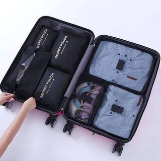 Travel Bag 7 in1 Tas Pakaian Koper / BAG IN BAG Organizer