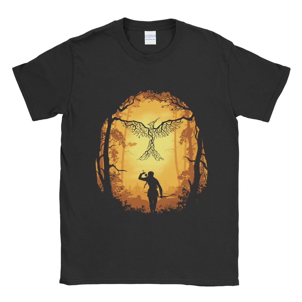 Baju Kaos Tshirt Hunger Games Mockingbird