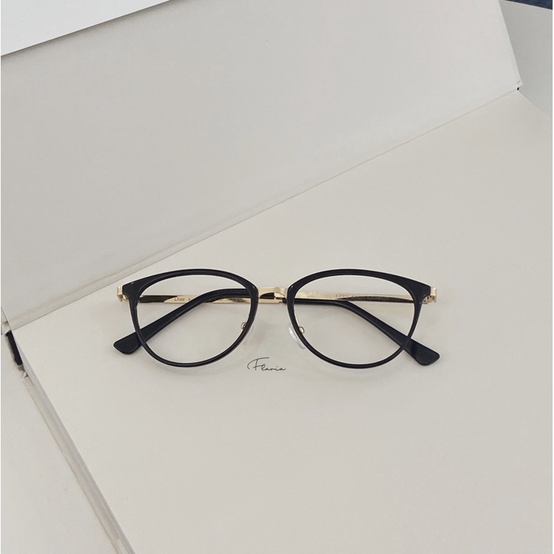 Jual Flavia Eyewear Kacamata Cathy Cat Eye Acetat (custom minus