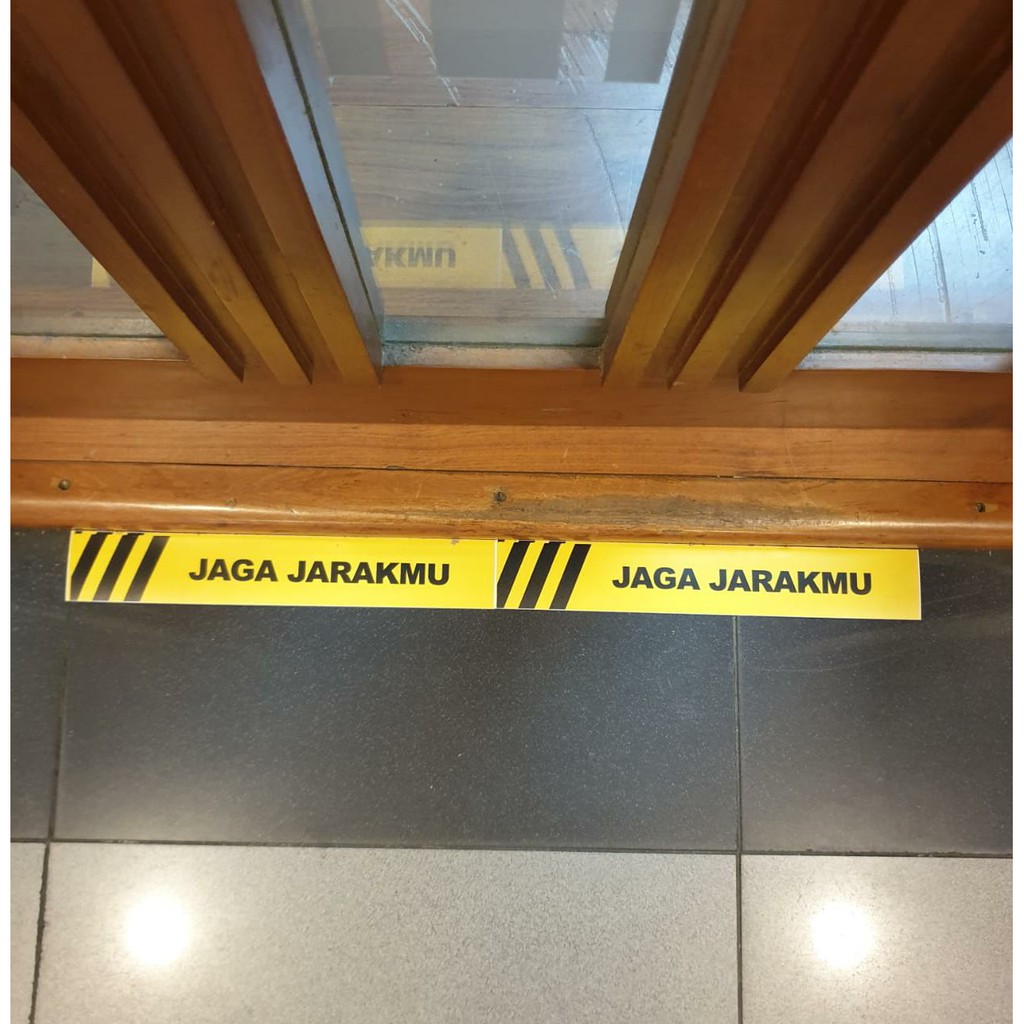 

STIKER JAGA JARAK SERBAGUNA MIN ORDER 10 PCS