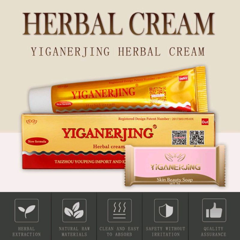 Salep YIGANERJING Cream obat gatal kulit herbal berkualitas