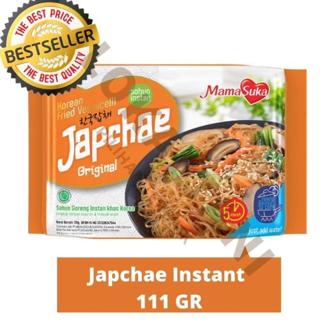 

MamaSuka Japchae Original Korean Fried Vermicelli 111 gram