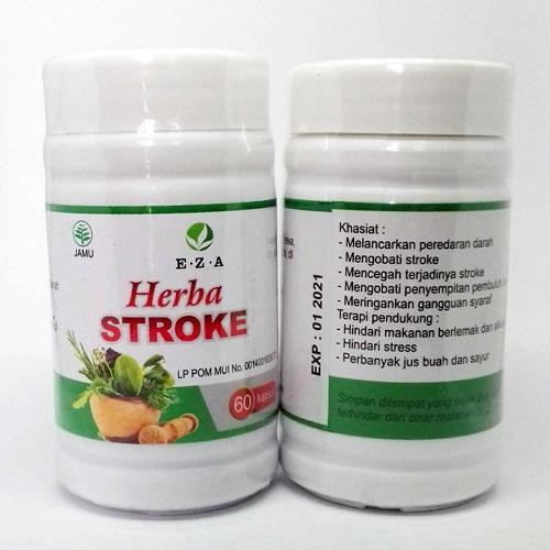 KAPSUL Herba Stroke Eza Herbal DIJAMIN ASLI DAN ORIGINAL PALING MANJUR