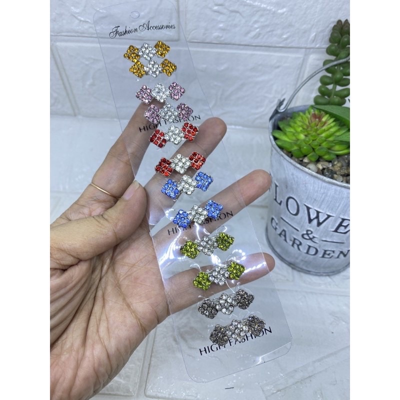 BROS DAGU isi 12pcs BROS IMUT BROS CANTIK BROS MINI BROS FULL MATA WARNA-3wajik W lbs