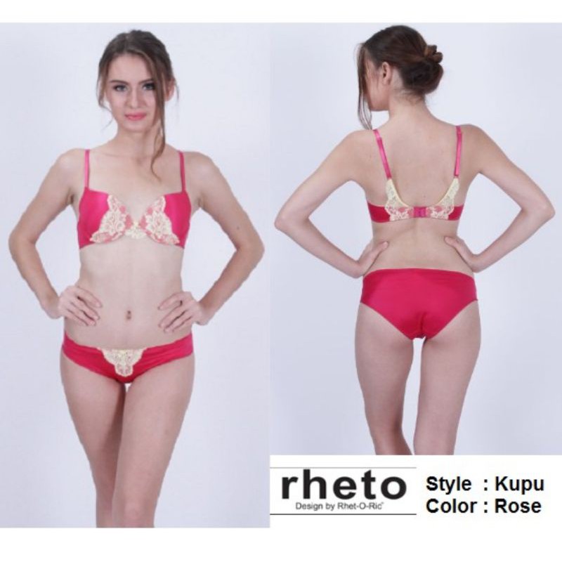 Bra set Rheto Kupu rose