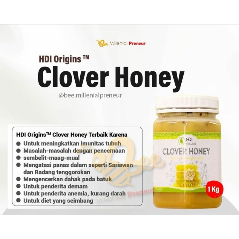 Manfaat madu clover honey untuk asam lambung