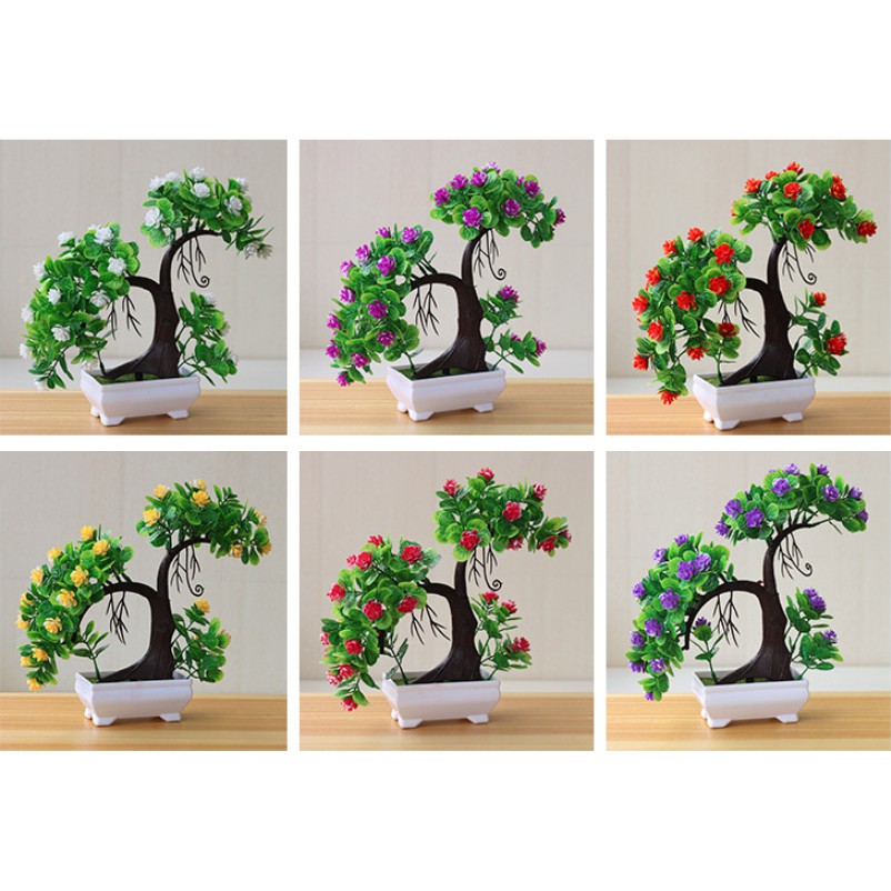 Kunataruma Pot Tanaman Besar Hias Bunga Plastik Artificial Daun Rambat Dekorasi Monstera Kering-7