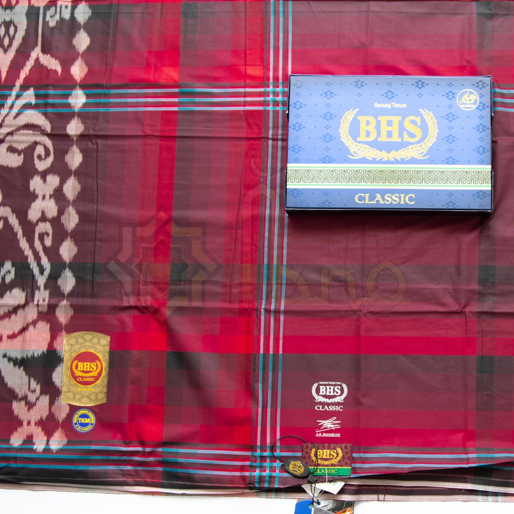 Sarung BHS Classic Gold TKM Merah
