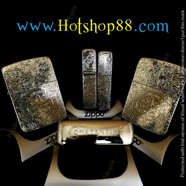 Zippo Constantine SILVER Replika 1941 (Full Side)