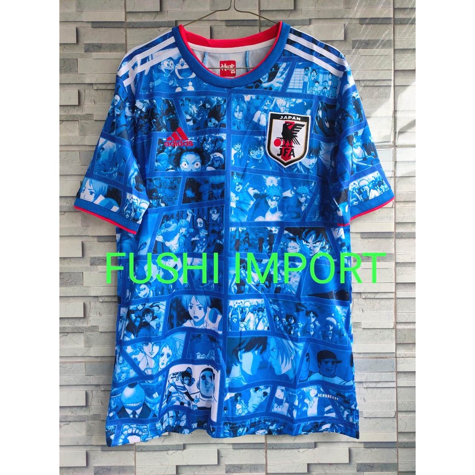 HQ JERSEY BOLA JEPANG SPECIAL EDITION ANIME 2021-2022 JAPAN GO HQ IMPORT