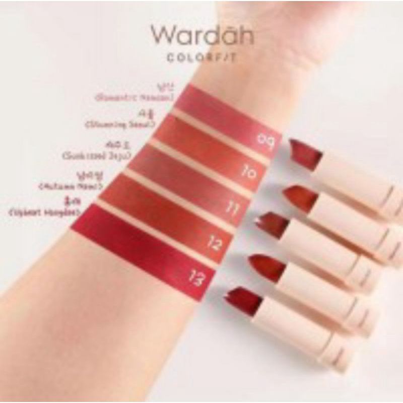 Wardah ultralight matte lipstick Korean edition