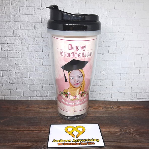 Kado Wisuda / Botol Tumbler Graduation / Hadiah Wisuda