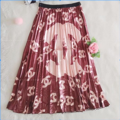 Rok Bawahan Plisket / Pleated Skirt Satin-Rok-13