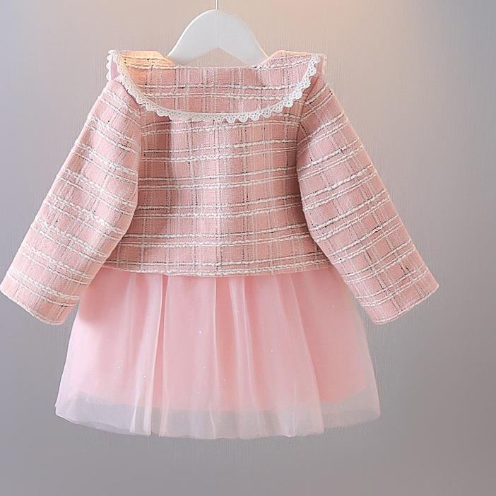 (RA-139)-Dress Blazer Set Anak Perempuan Import Sonya Set-New Arrival