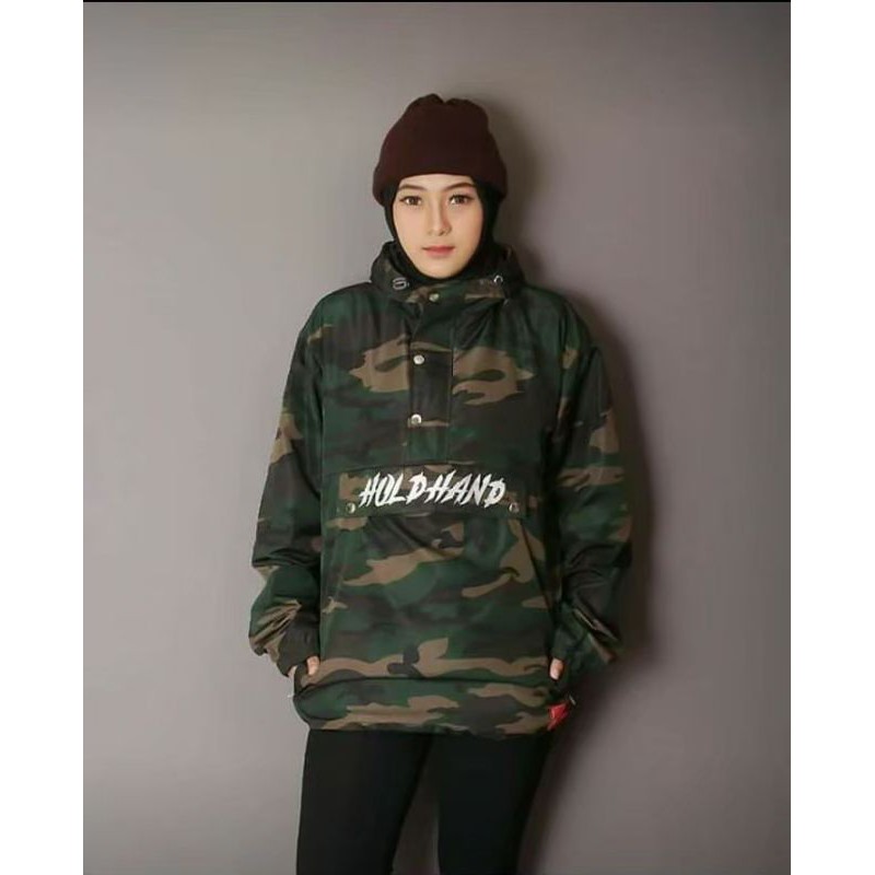 jaket camo army holdhand