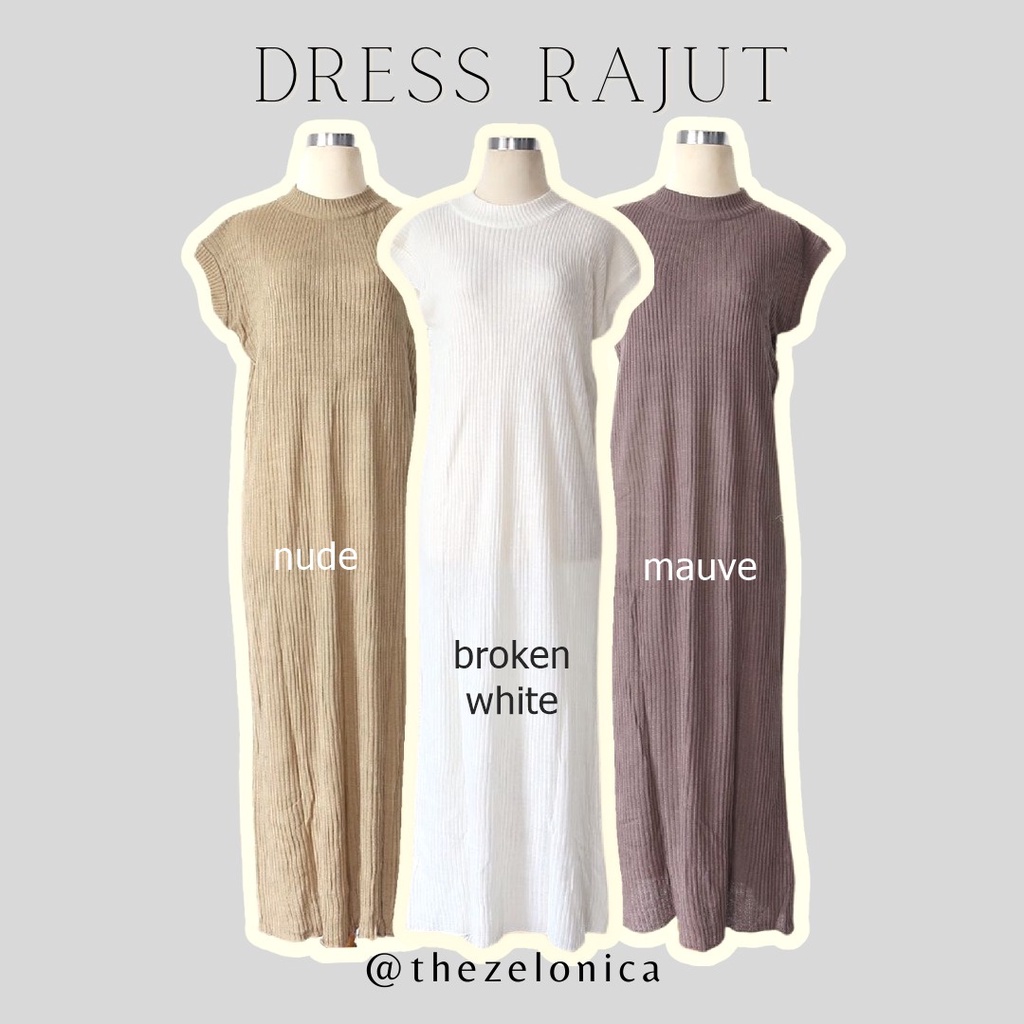 Zelonica DRESS SINGLET RAJUT