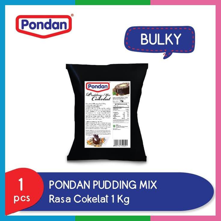 

Pondan Pudding Masak Cokelat Bulky