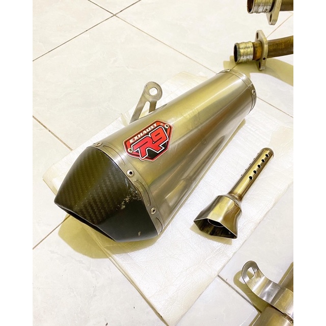 silincer knalpot r9 zeta original NOT cld wrx leovince dbs proliner lone rider