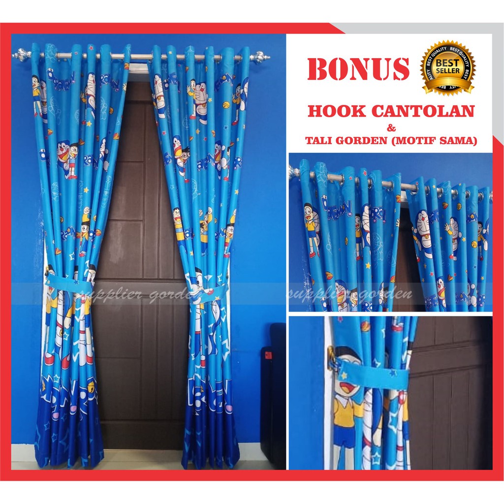 [COD] GORDEN KARAKTER / GORDEN DORAEMON SMOKERING UNTUK PINTU DAN JENDELA UKURAN 120X150,120X200