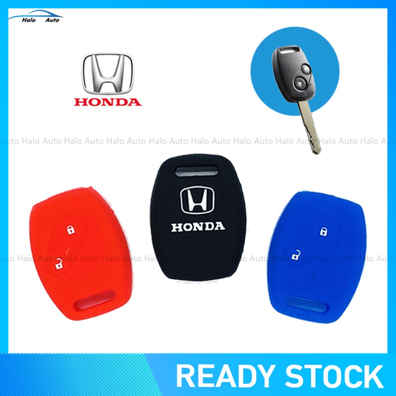 HONDA JAZZ BRIO CR-V MOBILLIO Cover Sarung penutup kunci silikon Keyshirt Remote Kunci Mobil