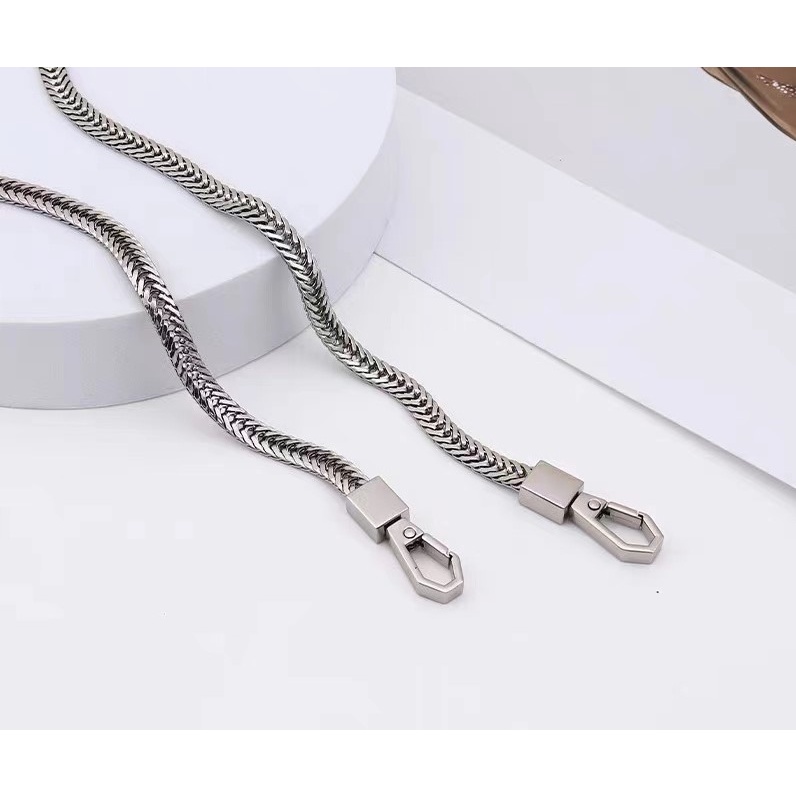 Tali Tas Selempang Rantai Silver59#