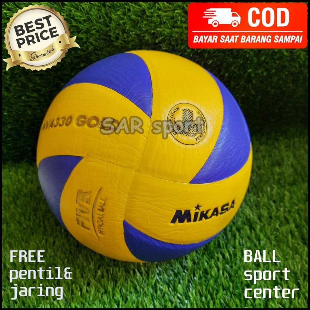 BOLA VOLI MIKASA MVA300 MVA310 MVA330 GOLD GRADE ORIGINAL