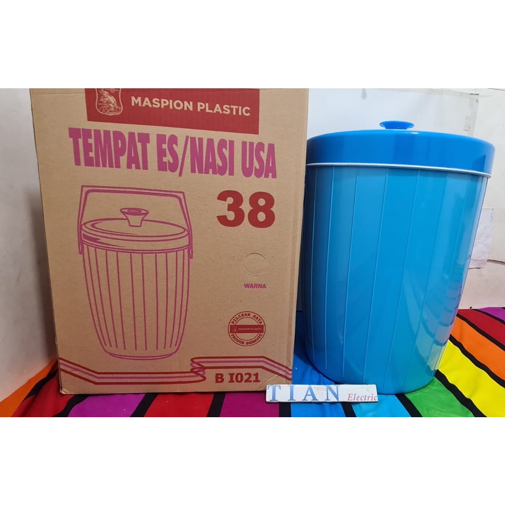 MASPION B-I021 Ice - Rice Bucket USA / Tempat Es - Nasi USA 38 Liter