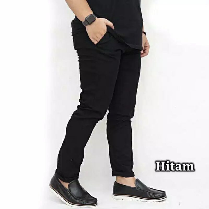 {PAKET USAHA}CELANA CHINOS PANJANG PRIA SIZE 27-32 BISA PILIH WARNA &amp; SIZE