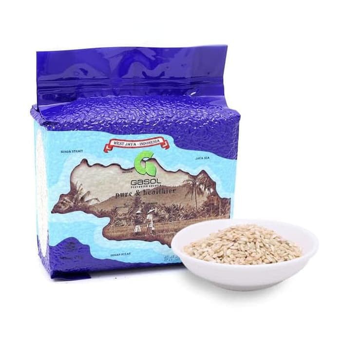 

BEST SELLER GASOL ORGANIK BERAS COKLAT 2KG / 2 KG / MAKANAN BAYI
