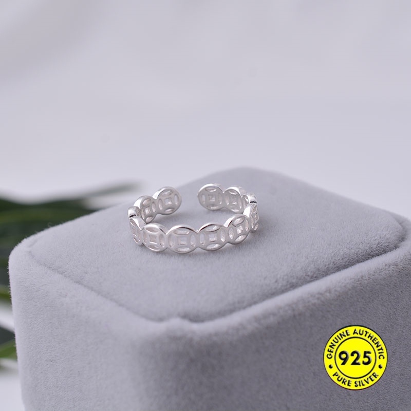 Cincin Pasangan Bahan S925 Silver Untuk Wanita