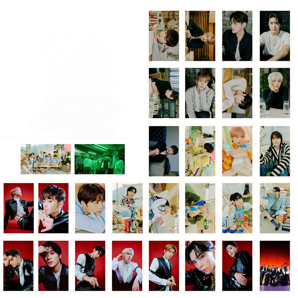 30pcs / set Kartu Lomo Foto NCT 127