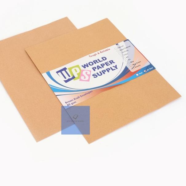 

☈ Amplop Coklat Ukuran Kwarto WPS ( 21 x 27 cm ) ♩