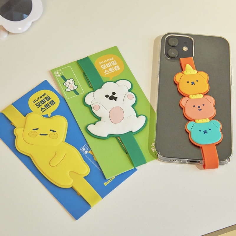 BUTTER - Silicone Mobile Phone Strap