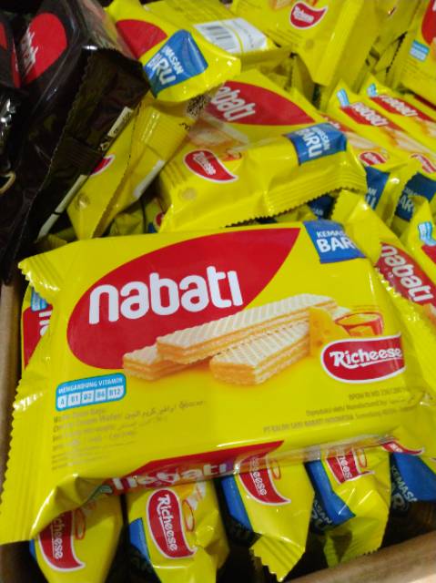 

WAFER Richeese NABATI 2000 paketan 5 pcs