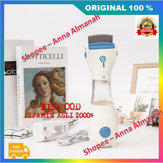 [BISA COD] PROMO Sisir Ajaib Vision Sisir Kutu Rambut Elektrik 100% ORIGINAL ASLI