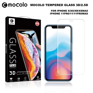 Mocolo Tempered Glass iPhone X XS XR 11 PRO MAX Screen Guard Protector Anti Gores 3D Full Bening