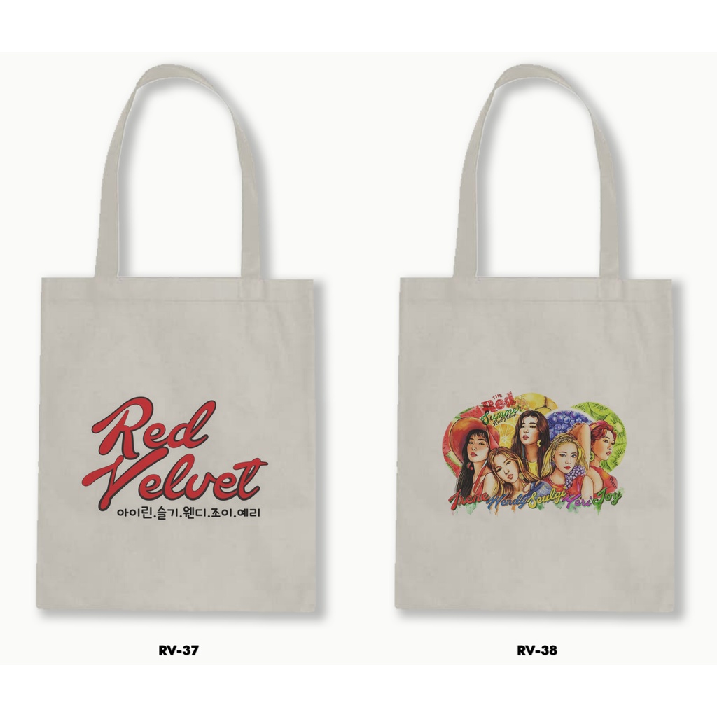 TOTE BAG BLACU - RED VELVET 3