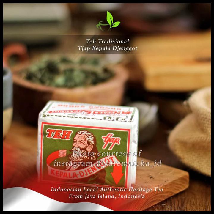 

Teh Indonesia - Kepala Djenggot Hijau 40Gr Indonesian Jasmine Tea 10Pc