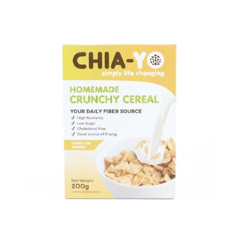 

chia yo homemade granola honey and almond 200 gr