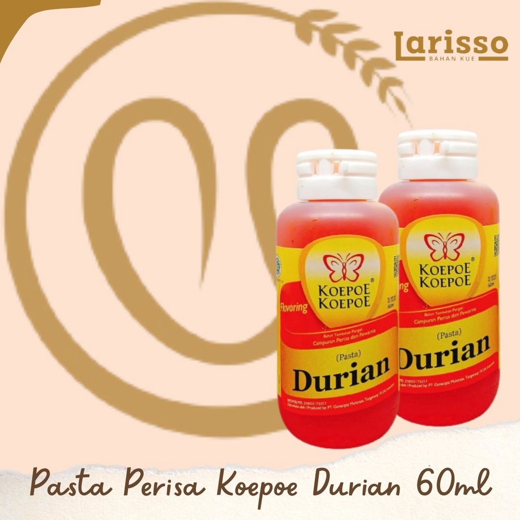 

PASTA PERISA & PEWARNA KOEPOE 60ML DURIAN