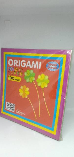 Kertas origami colour papaer sheet murah swalayan murah Jakarta