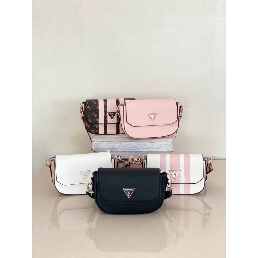 TAS WANITA|TAS GUESS AMBROSE MINI GB436|TAS SELEMPANG WANITA IMPORT ORIGINAL BRANDED