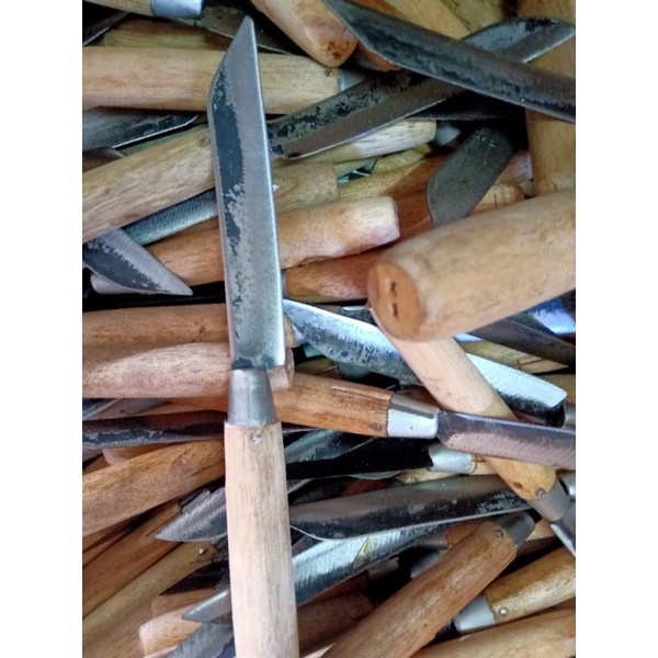 Pisau Dapur Bahan plat Baja